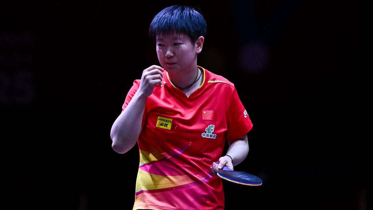 被孙颖莎反, 孙颖莎进入 被孙颖莎反, 孙颖莎进入